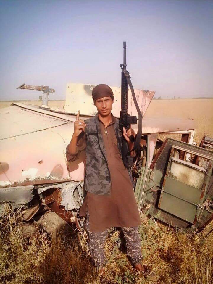 The pictures that the Kurdish police forces in Kirkuk confiscated in the Ipad of an Islamic State (IS) member. October 23, 2016. (Photo: Kurdistan24)